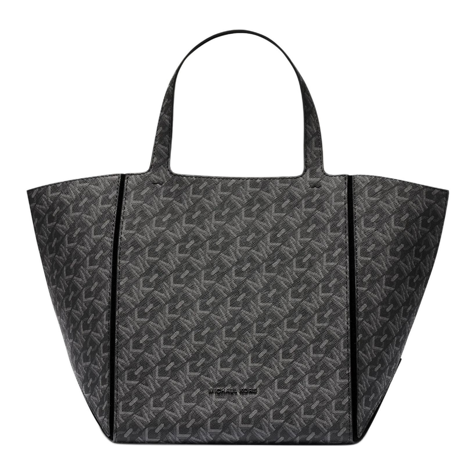 Michael Kors MK Jordi Logo Open Tote Bag Women Tote Black 30R5T9JT6B-BLACK Basic Set BagDust Bag 21790₽