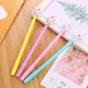 12/20 PCS Bright-colored Cartoon Unicorn Shape Gel Pens 0.5mm Black Dreamy Fancy Cute Style Student Stationery Party Gifts,Graduation Back To School.