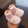 Winter New Cute Cartoon Baby  Shoes Boy Girl Boots Cotton Soft-Sole Non-Slip Warm Toddler First Walkers Infant  Shoes