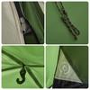 Dome Camping Tent for 3 Persons Green Quick Release