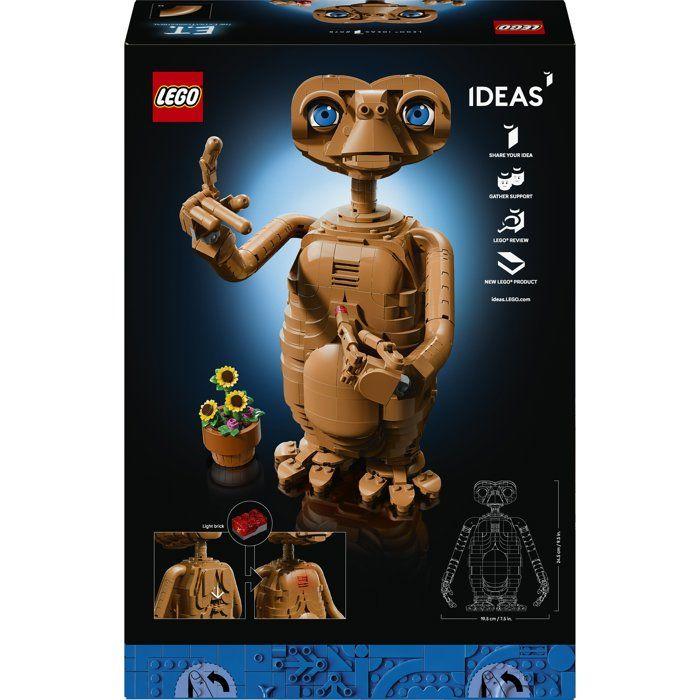 LEGO LEGO Ideas Bau-Set - 21370 - E.T.. Der Außerirdische, bewegliche Figur 30 cm - Ab 18 Jahren