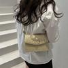 Bow Personalized Weaving Trend New Casual Fashion Crossbody Shoulder Small Square Women's Bag