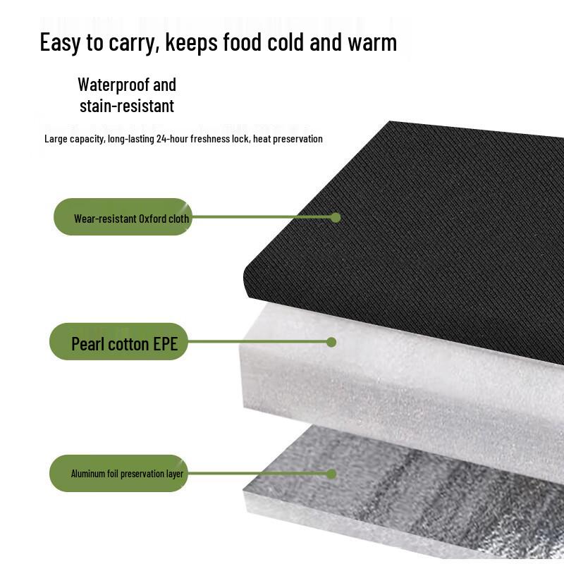 Portable Folding Outdoor Camping Cart with Ice Pouch