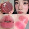 HERORANGE Peach Gauze Lip & Cheek Cream: Korean-Style Watery Matte Lip Mud & Two-Color Blush
