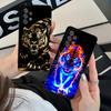 Tiger Neon Mobile Cell Phone Case for Samsung Galaxy M55 54 42 35 34 33 32 23 22 15 14 13 12 F55 5G Colorful Cover Luxury Cover