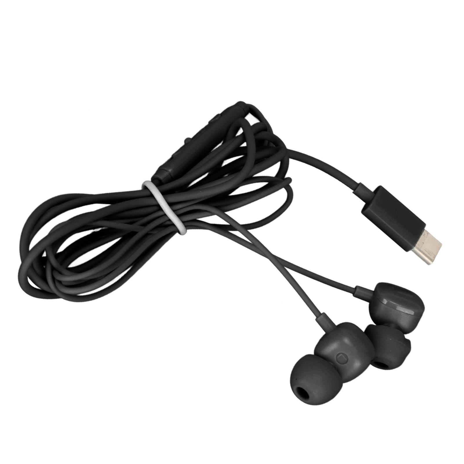 

Type C Earphones Phone Earphones Noise Reduction Volume Control Phone Earbuds for