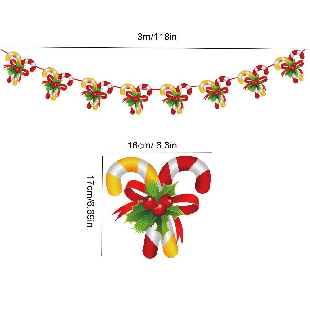 Moș Crăciun/om de zăpadă/pom de Crăciun Bannere pentru steagul din hârtie de Crăciun Banner suspendat pentru vacanță