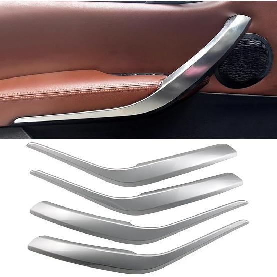 Car Door Handle For BMW X2 F39 X1 E84 F48 2010- Interior Door Handles Replace Cover Car Door Pull Accessories (Carbon Fiber Color)