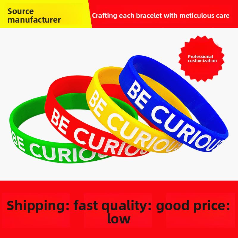 Luminous Kids Silicone Wristband, Event Sports Bracelet