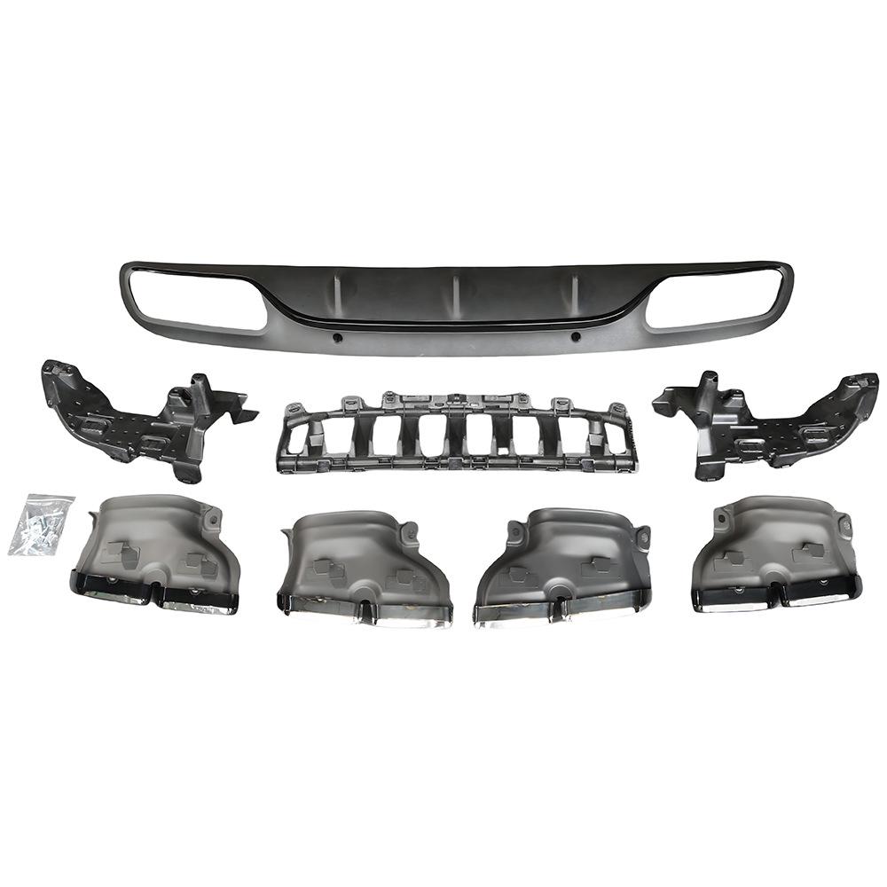 Mercedes-Benz C-Class (15-18) W205 C63 Coupe Rear Diffuser Tailpipe Upgrade
