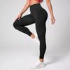 High-Waisted Seamless Yoga Pants Women Quick-Dry Stretch Leggings With Flared Cuff Running Gym Workout Tights