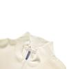 Skechers Stroll Series Solid Color Stand Collar Pullover Half-Zip Sweatshirt Women Sweatshirt Tofu-White L423W013-0211