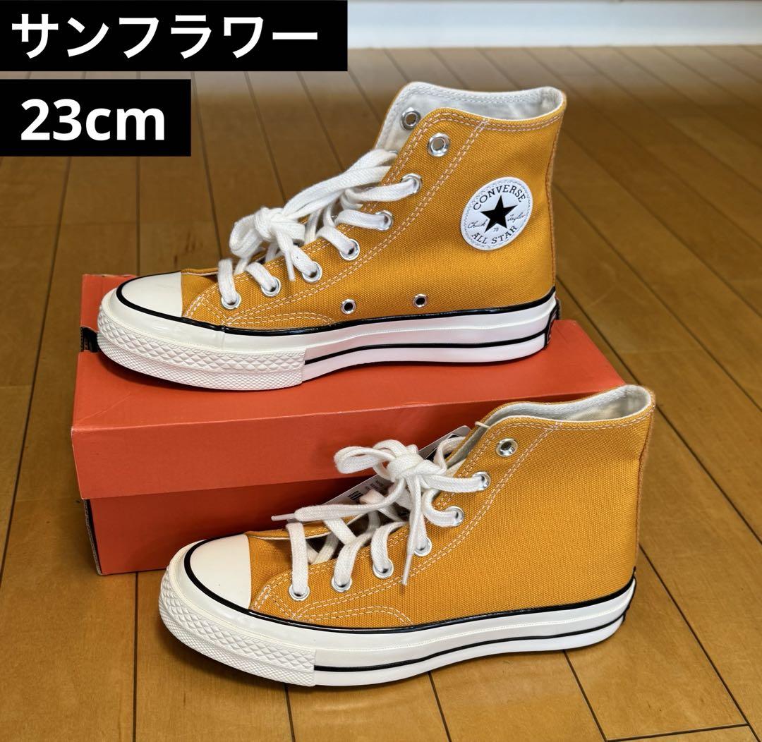 

[USED] Converse CT70 Chuck Taylor High-Top Sneakers, Size 23cm, Yellow