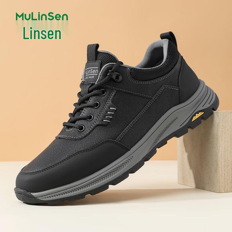 Mulinsen Men s Outdoor Hiking & Running Shoes 40 чёрный