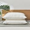 48*74Cm Mulberry Silk Bedding Pillows 1000 Grams Natural Silk Filling Jacquard Anti Mite Soft Fluffy Hotel Neck Sleeping Pillows
