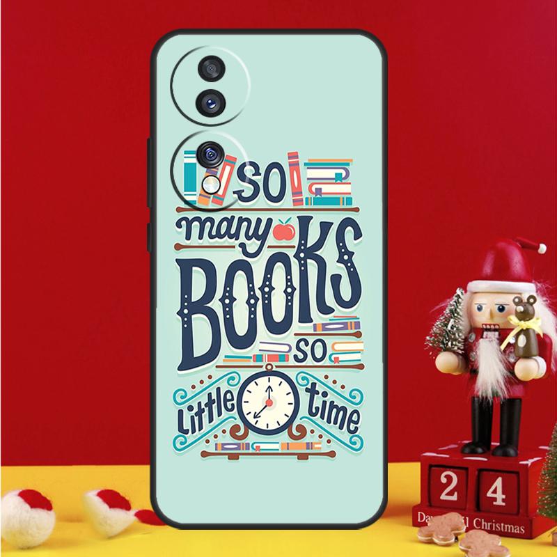 Read Books Illustration Case For Honor Magic 7 6 8 Pro Honor Win X9a X9b X9c X9d X8c X8b 50 70 90 200 400 Lite Cover