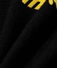 Mayol Print Terry Short Sleeve Polo Cardigan_Black