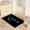 Brand B BBS Floor Mat Eco  Flannel Doormat Non Slip Odorless Indoor Floor Rug Soft Short Plush Home Mat