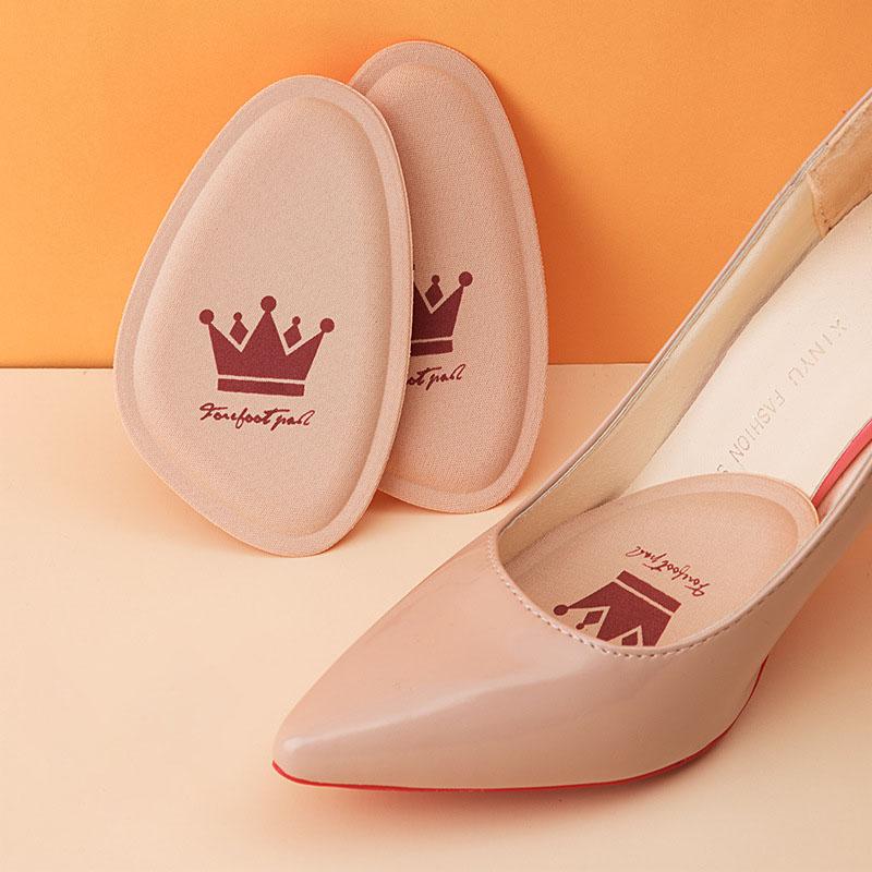 Half Forefoot Pads For Women High Heel Soft Comfortable Shoe Insole Breathable Sweat Absorbing Foot Cushion Pain Relif Padding