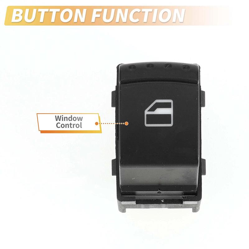 Electric Window Switch Car Window Lifter Switch Plastic Material High Reliability Characteristics Car Maintenance