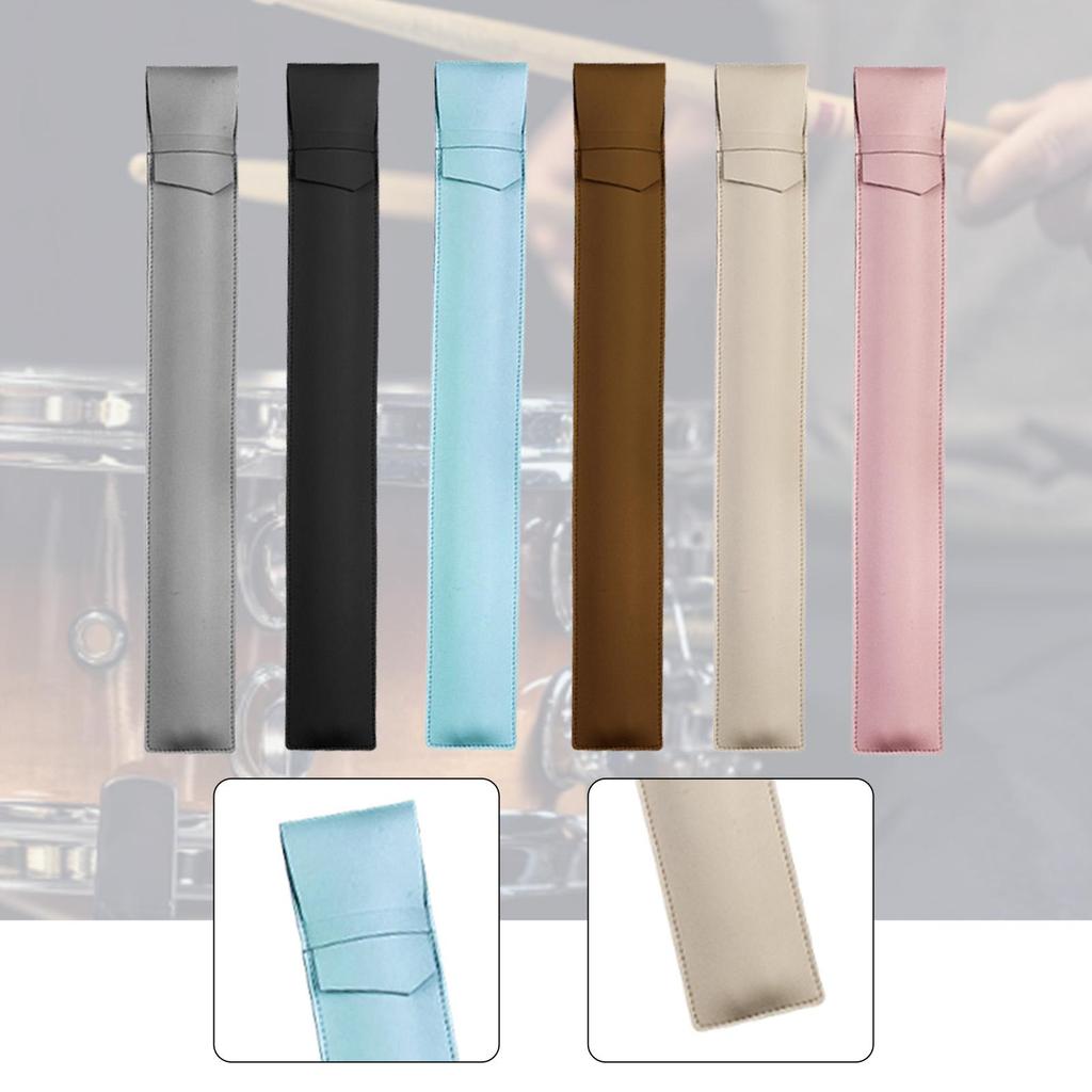Drumstick Storage Bag Protector Portable Drum Accessory Sleeve Carrying Case for Club Practicing Birthday Outdoor Household