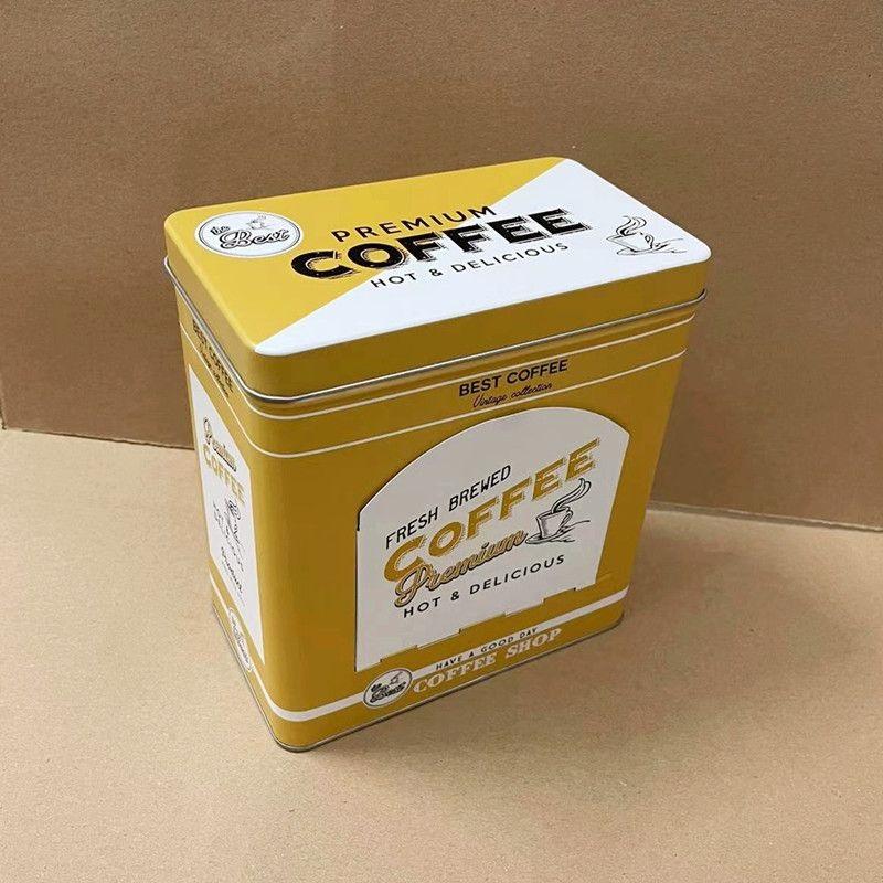American Creative Coffee Box Candy Cookies Coffee Strip Storage Box Office Desk Decoration Home Storage Box