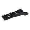 1 Pair Black ABS Front Bumper Support Brackets (Left & Right)