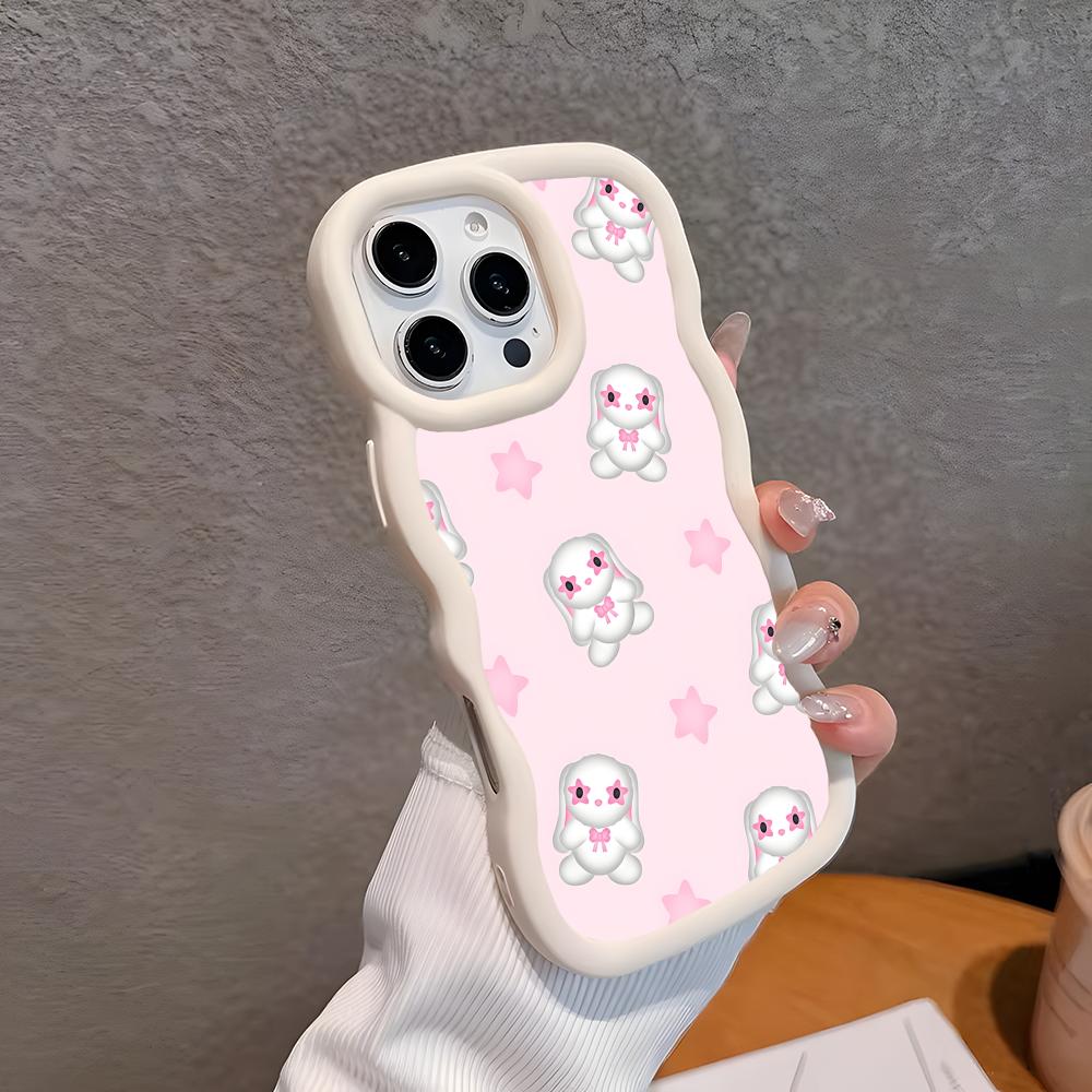 

Kenia OS Mobile Cell Phone Case for iPhone 17 16 15 14 13 12 11 Air Pro Max Plus Wavy Edge TPU Colorful Cover Luxury Pretty iPhone 14 Pro Max