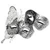 2Pcs Fashionable Butterfly Masquerade Masks Costume Face Covering For Theater Performances And Special Occasion Outfits
