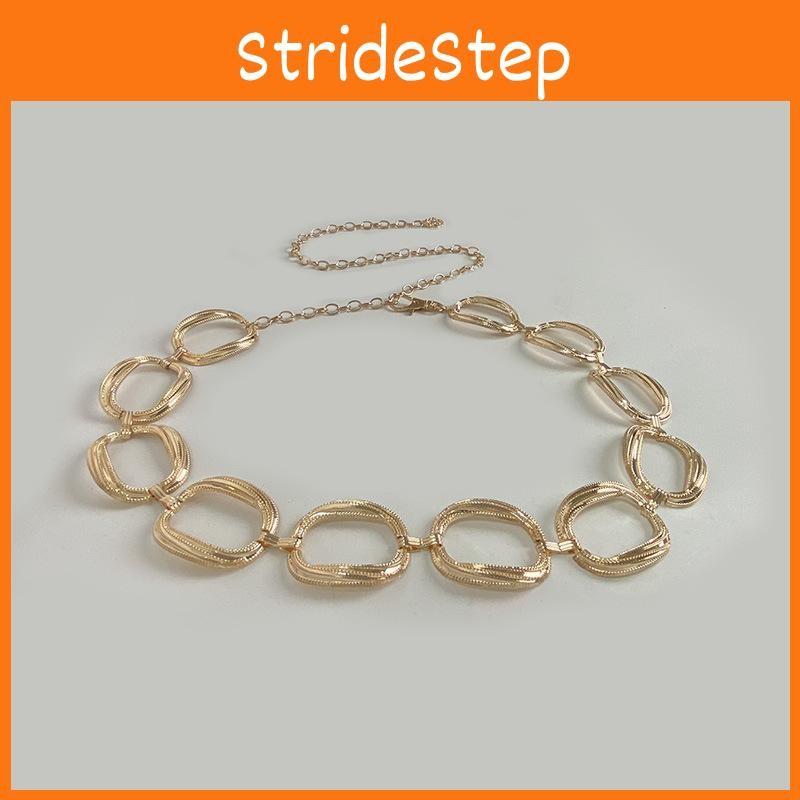 Chain Waist Fashion For Women With Metal Geometric Pattern And Classic Style