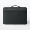 MUJI Nylon Makeup Large 36 x 83525347 Box Black Size 16.5 20.5 cm Direct from Japan