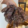 Französischer Stil Schleife Haarklammer Süße Damen Haarspange Luxus Chiffon Haarkralle Dame