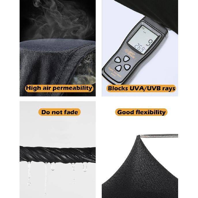 3 Pcs Cooling Balaclava Mask Summer Balaclava Sun UV Protection Hood Breathable Full Head Mask Face Cover For Men Women