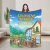 Festival of Seasons Stardew Valley Flannel Blanket Winter  Warm Soft Throw Blanket for Child Living Room Fashion Sofa Bed Cover