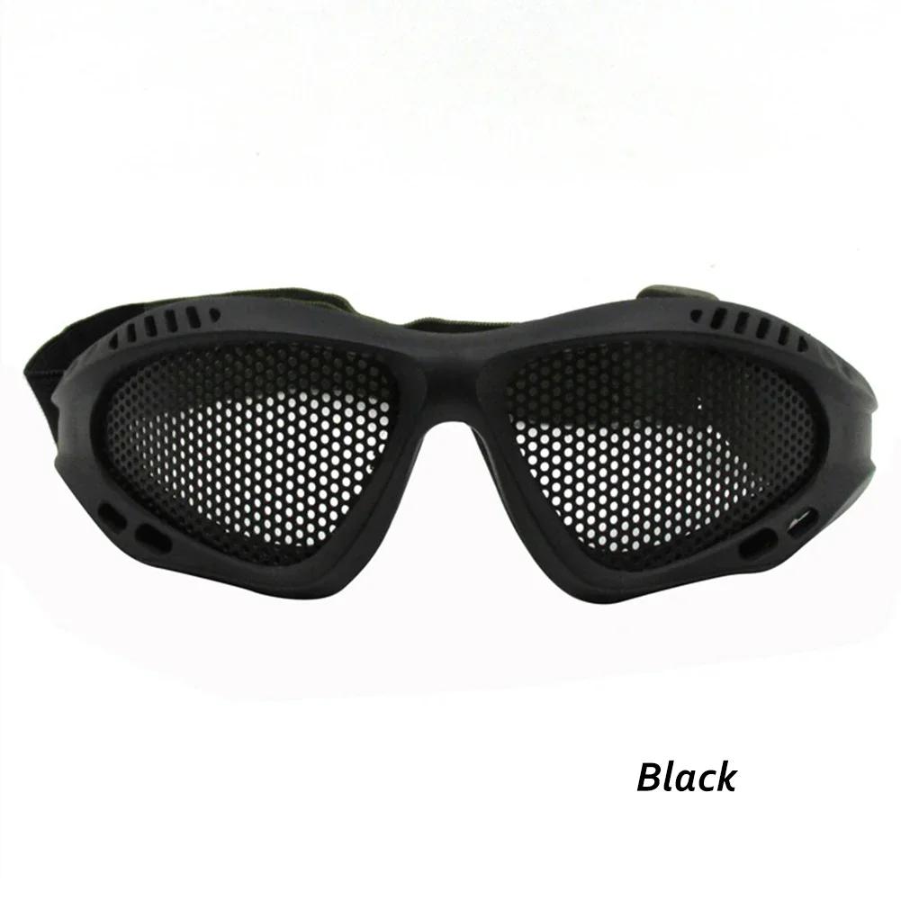 Outdoor Augenschutz Bequeme Airsoft Schutzbrille Goggles Anti-Beschlag Mit Metallgitter/PC-Linse Für Paintball Jagd