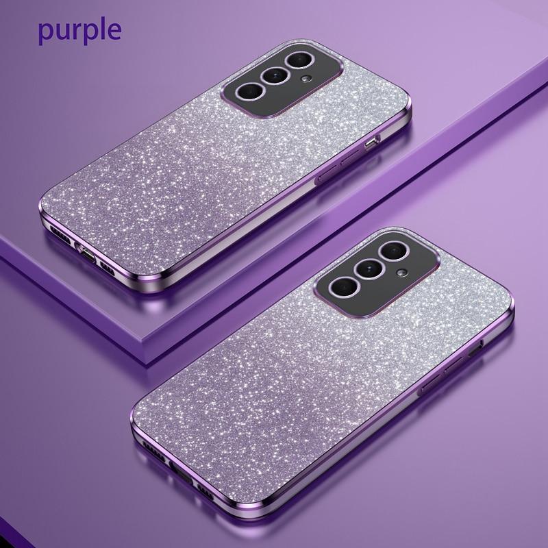 

Модні чохли з блискітками 2 в 1 для Samsung Galaxy A55 A35 A25 A54 A34 A24 A14 A15 A05 A05S A04 A53 A52 A23 A13 Силіконова захищена задня кришка Samsung Galaxy S20 сірий