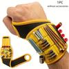 Strong Magnetic Wrist Strap for Men, Adjustable Versatile Tool Wristband with Magnetic Adhesion for Holding Screws