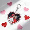 Heated Rivalry BL TV Show Heart Keychain for Accessories Shane Hollander Ilya Rozanov Love Keyring Jewelry Fans Friends Gifts