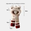 Cold-Proof Warm Able Plush Hat, Hat, Scarf, Gloves And Earmuffs Four-In-One, Winter Thickened Ear Protection Cycling