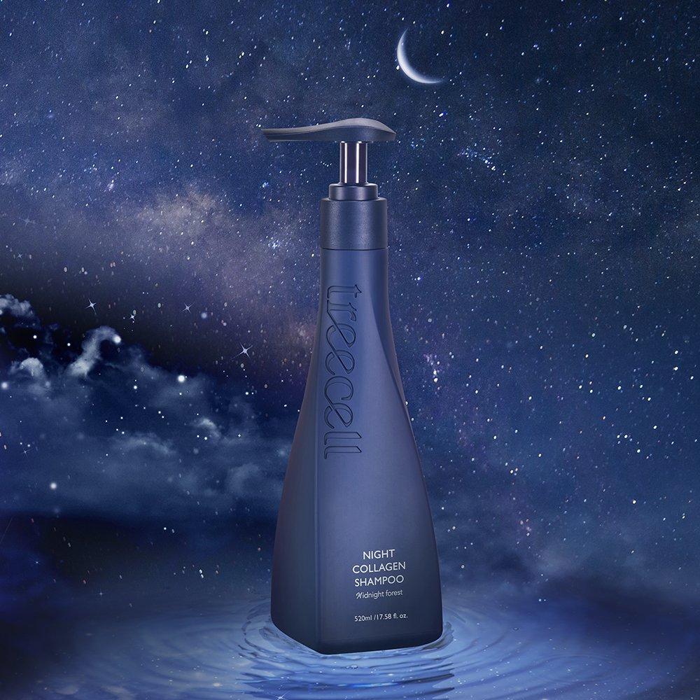 

treecell [bonding treatment 10ml*2EA gift] Night Collagen Midnight Forest Shampoo 520ml