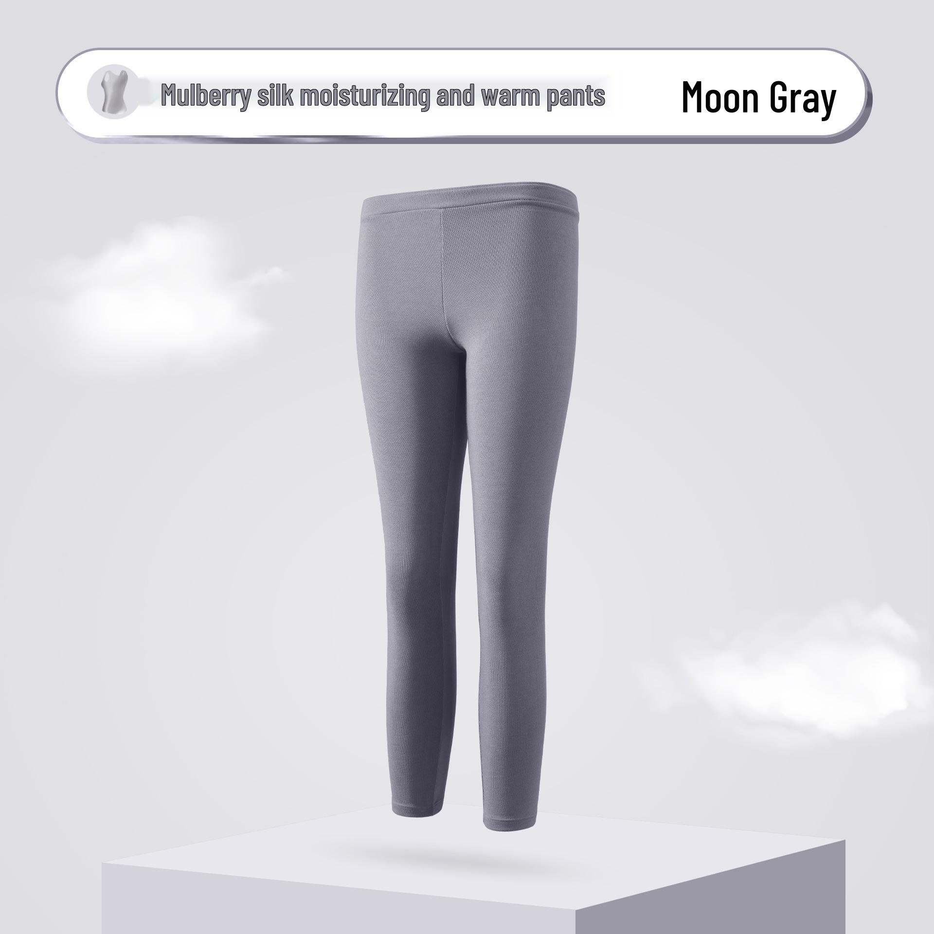 

Women s Mulberry Silk Brushed Fleece Thermal Underwear Set: Heat-Retaining, Temperature-Locking Top and Pants for Autumn. L [Seamless & Warm] 52.5-60 kg