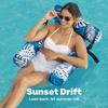 Inflatable Pool Chair Float Water Floating Chair for Women Men Summer Vacation Travel Hotel Resort Beach Lake Outdoor Party