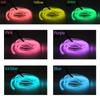 1-5M Car Interior Lights LED Strip Atmosphere Lamp DIY Styling Decorative Light USB EL Wiring Auto Interior Decor Accessories