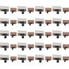 ZCZQC 40PCS SS Vertical Toggle Switch SS12F44 SK12D07 Vertical Slide Switch Miniature Latching Toggle for Low Power Electronic Projects Toys Audio