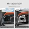 Stainless Steel Dust Cover for BYD Sea Lion 07EV Console Air Vent