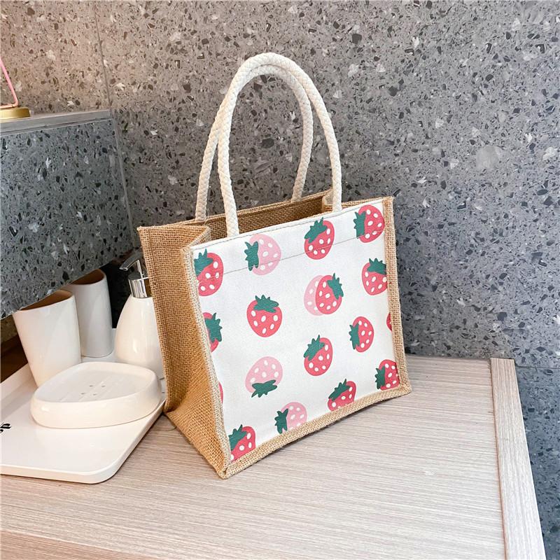 Canvas Bucket Tote Bag for Women, Minimalist Zipper Shoulder Handbag, Japanese Style Daily Commute Bag, Street Fashion Purse KTB