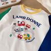 2026 Spring Arrival: Kids' Cartoon Long Sleeve Base Layer for Toddlers & Children