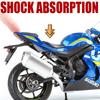 1/12 Suzuki GSX-R1000R Alloy Sports Motorcycle Model Diecast Street Cross-Country Motorcycle Model Sound and Light Kids Toy Gift
