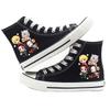 Scarpe da Ginnastica Alte in Tela Demon Slayer - Unisex Moda Cartoni Animati