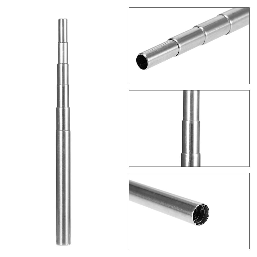 Outdoor Pocket Folding Stainless Steel Blow Fire Tube Retractable Blowp NIGH Outdoor Pocket Folding Stainless Steel Blow Fire Tube Retractable Blowp NIGH